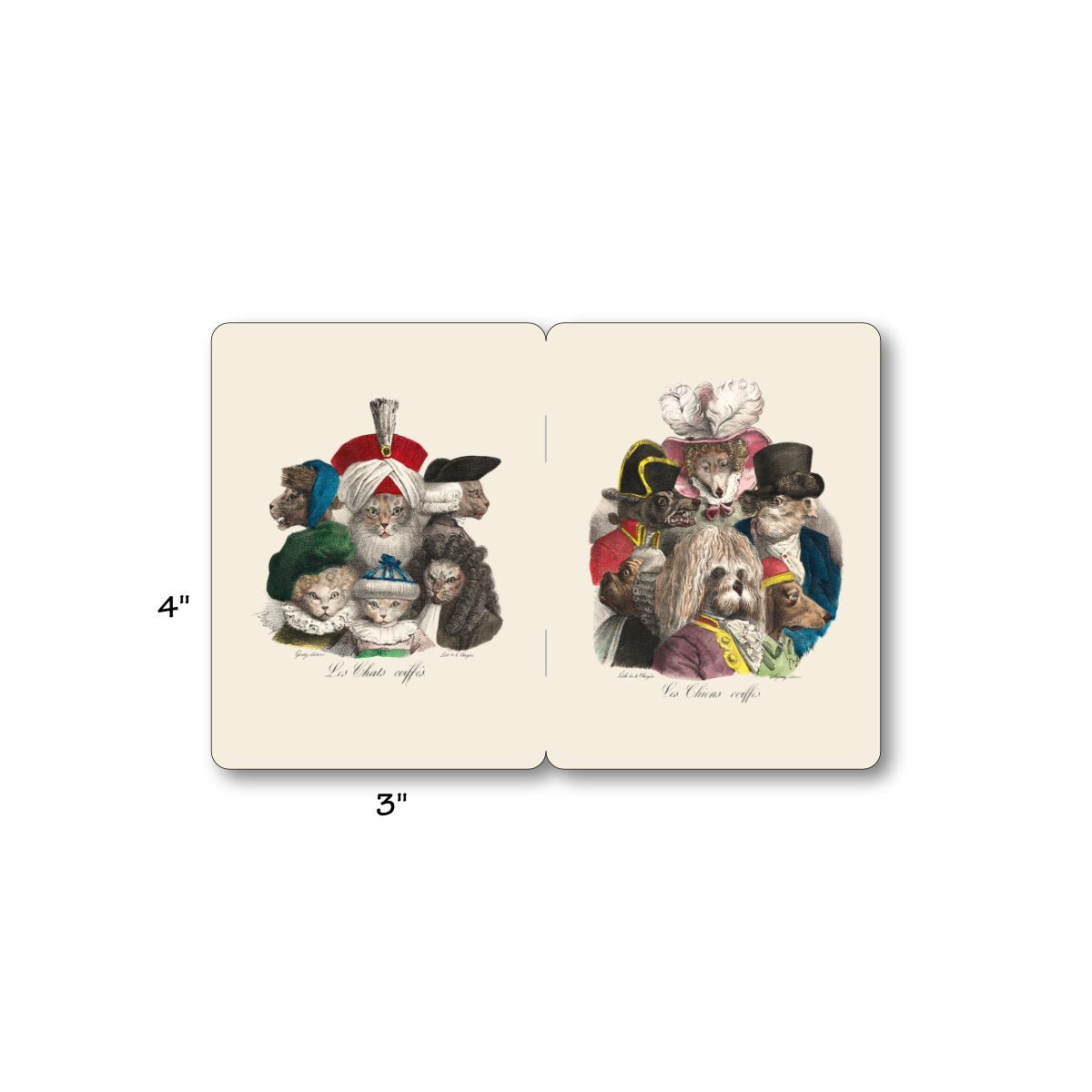 Memo Notebooks - Cats & Dogs - Notegeist Bindery