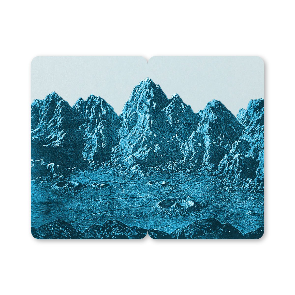 Pocket Notebooks - Blue Moon - Notegeist Bindery